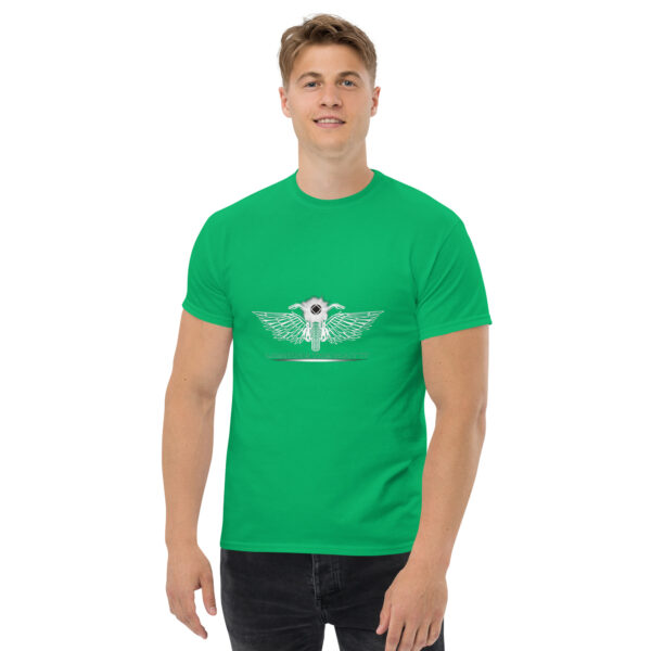 Men's classic tee Bike With Wings - Image 7