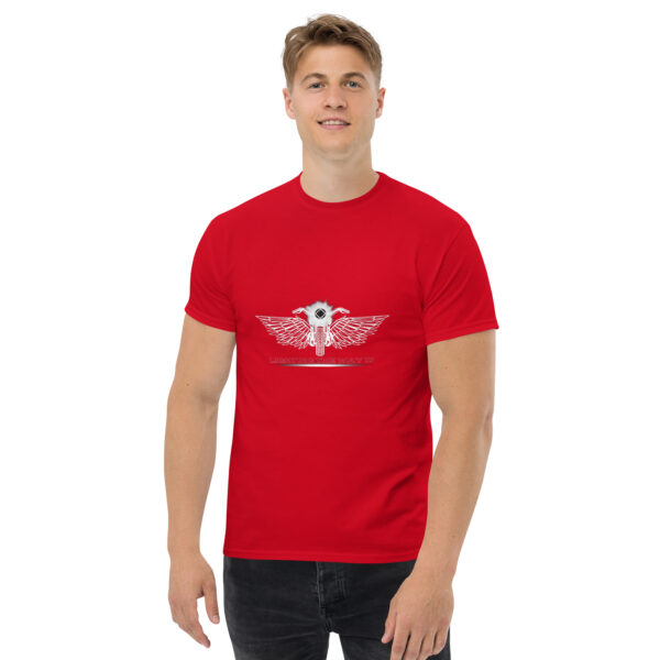 Men's classic tee Bike With Wings - Image 4